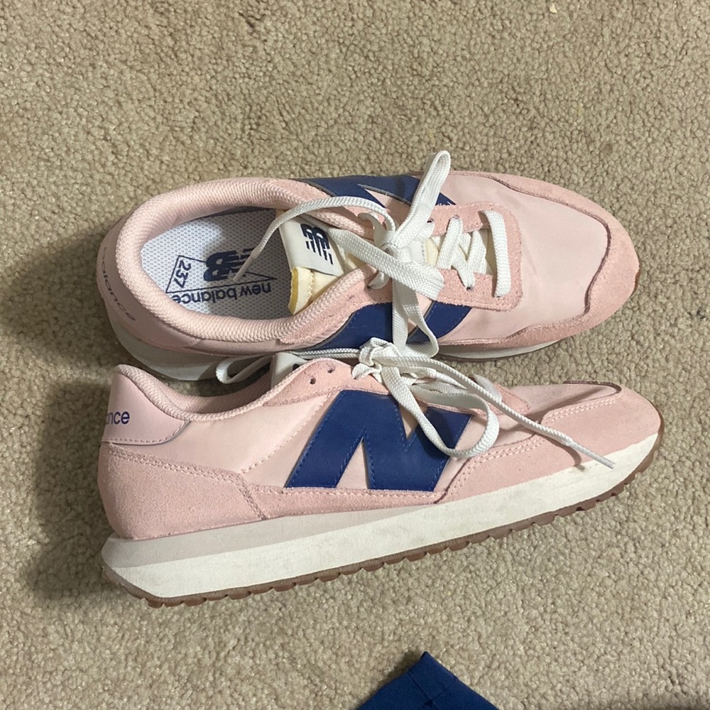 Pink new balance 237.